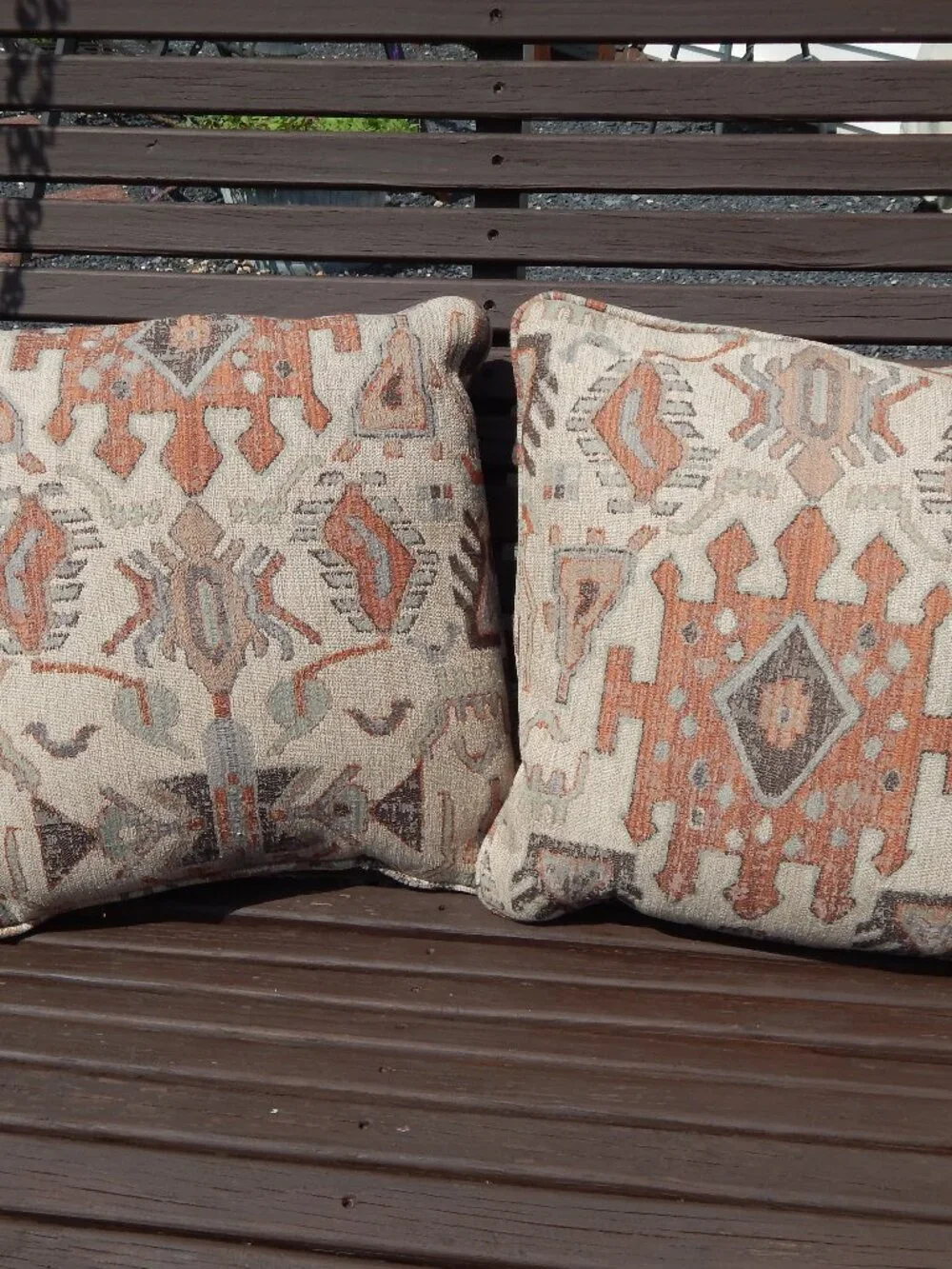 Southwestern Throw Accent Pillows Set of 2 Never Used